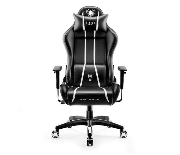 DIABLO Chairs X-One 2.0 King Size czarno-biały - 1208650 - zdjęcie 2